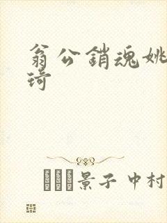 翁公销魂姚瑶琦琦