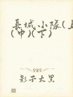 长城小队(上)(中)(下)封面