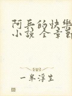 阿兵的快乐生活小说 全章节阅读免费