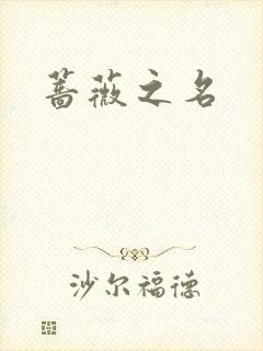 蔷薇之名