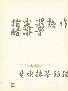指尖湿热作者糖醋排骨