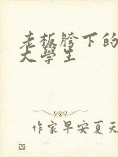 老板胯下的秘书大学生封面