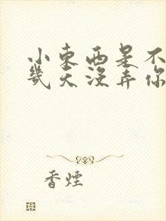 小东西是不是好几天没弄你了作文