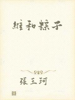 维和粽子