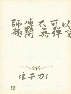 师傅不可以 笔趣阁 无弹窗