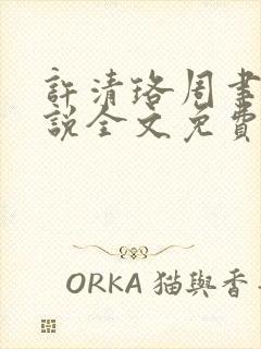 许清珞周聿衡小说全文免费阅读