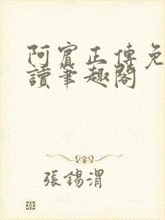 阿宾正传免费阅读笔趣阁封面