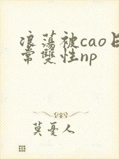 浪荡被cao日常双性np