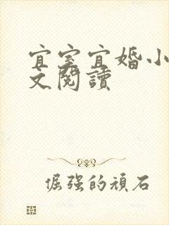 宜室宜婚小说全文阅读封面