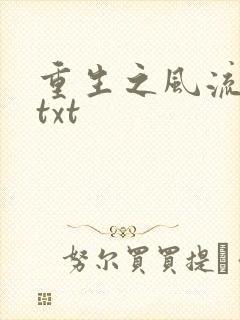 重生之风流仕途txt封面