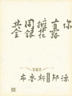 共同拥有你by金银花露