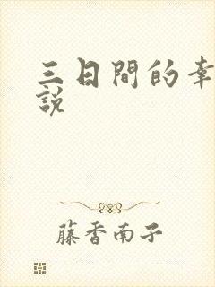 三日间的幸福小说