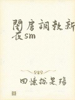 闺房调教新婚之夜sm