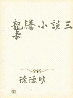 龙腾小说三宝局长封面