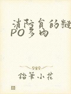 消防员的糙汉文PO多肉封面