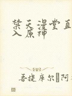 禁天漫堂直接进入原神