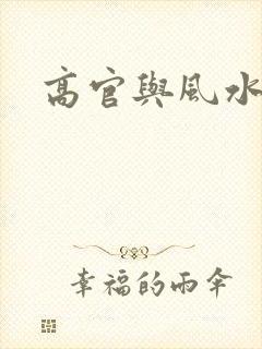 高官与风水封面