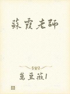 苏霞老师
