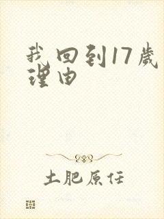 我回到17岁的理由