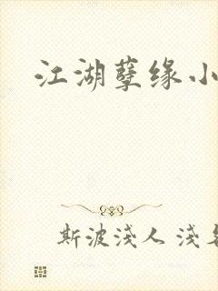 江湖孽缘小说