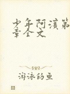 少年阿滨第13章全文