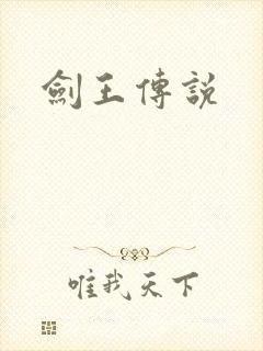 剑王传说封面
