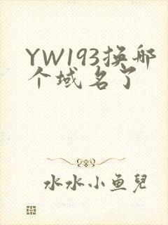 YW193换哪个域名了