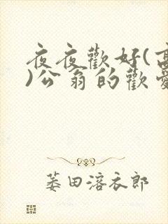 夜夜欢好(高h)公翁的欢爱
