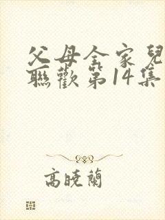 父母全家儿女大联欢第14集