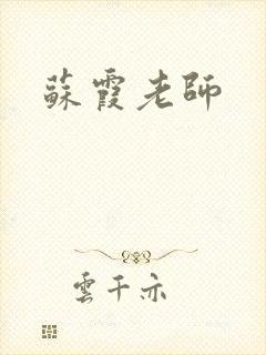 苏霞老师