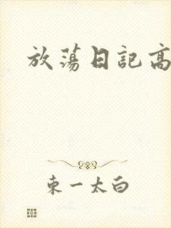 放荡日记高h