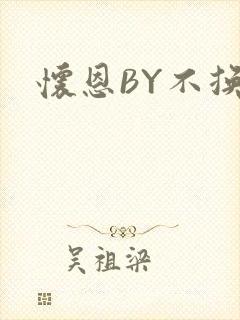 怀恩BY不换封面