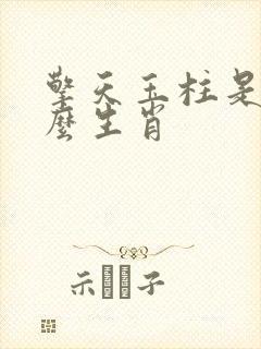 擎天玉柱是指什么生肖