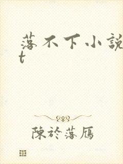 落不下小说txt