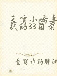 天价小娇妻,总裁的33日索情全文免费封面