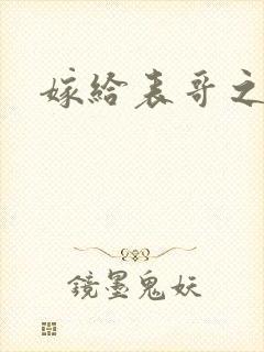 嫁给表哥之后封面