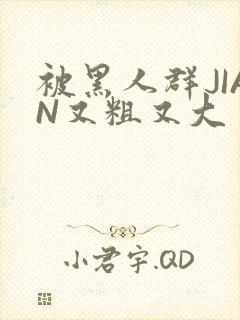 被黑人群JIAN又粗又大