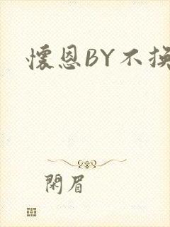 怀恩BY不换