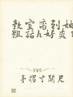 教室脔到她哭h粗话h好爽视频