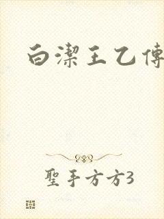 白洁王乙传说