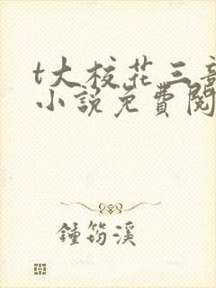 t大校花三部曲小说免费阅读全文