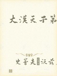 大汉天子第一部