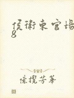 侯卫东官场笔记8