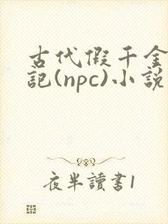 古代假千金挨日记(npc)小说封面