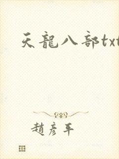 天龙八部txt封面