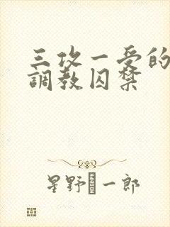 三攻一受的3p调教囚禁