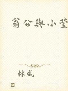 翁公与小莹封面