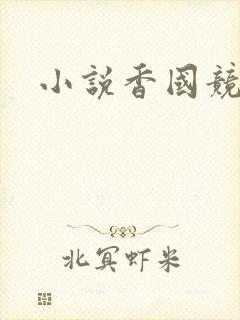 小说香国竞艳封面