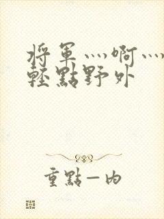 将军灬啊灬啊灬轻点野外