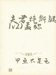 夫君摔断腿后(1v2)孟弥